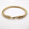 Bracelet Bracelet Maille palmier or jaune 18 carats 58 Facettes