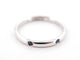 Bague 54 bague POMELLATO alliance lucciole 6 saphirs bleus t54 or blanc 58 Facettes 244395