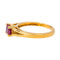 Bague 52 Bague  Or jaune Rubis 58 Facettes 4421485RV