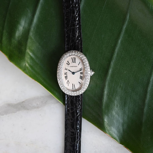 Bracelet Cartier Baignoire Small Diamonds 58 Facettes