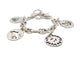 Bracelet vintage bracelet HERMES chaine d'ancre breloques marines t16 en argent 925 58 Facettes 267839