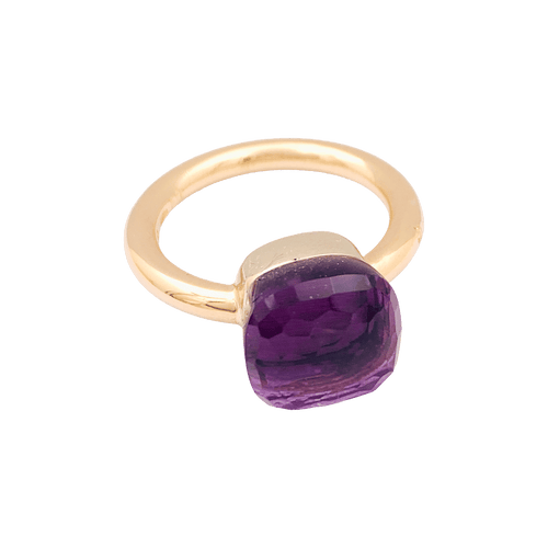 Bague 50 Bague Pomellato, collection "Nudo Classic", or rose et améthyste. 58 Facettes 34367