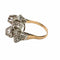 Bague 56 Bague Art Déco 1920-1930 or et platine avec diamants 58 Facettes Q212A(704)
