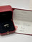 Bague 63 Alliance Cartier D'Amour platine 58 Facettes 1066