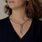 Collier Sautoir en or blanc et diamants 58 Facettes RAM3261X3