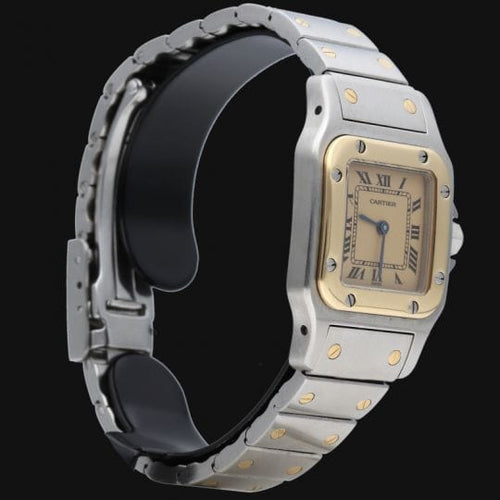 Montre Cartier Montre Santos De Cartier Galbee 58 Facettes MT42390