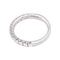 Bague 50 Alliance Cartier "Etincelle" platine, diamants. 58 Facettes 33980