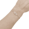 Bracelet Bracelet Messika, "Move Uno", or blanc et diamants. 58 Facettes 34539