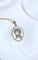 Pendentif Paul Émile Brandt - Pendentif médaille Art Déco ovale en or blanc, nacre et perles 58 Facettes