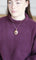 Pendentif Pendentif médaillon ouvrant cabochon grenat et perles fines en or rose 18k 58 Facettes