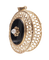 Pendentif Médaillon ciselé en or rose 18K avec onyx et perle fine 58 Facettes BO220334/MEDAILLONONYXCISELE