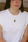 Pendentif Médaillon ouvrant ovale « Recuerdo » en or jaune 18k et émail 58 Facettes
