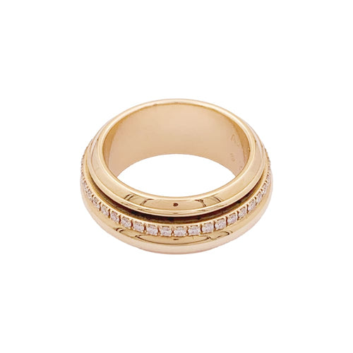 Bague 51 Piaget Possession - Bague en or rose sertie de diamants 58 Facettes 34953