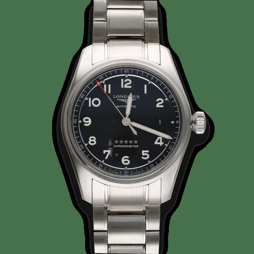 Montre Longines Spirit - Montre chronomètre automatique en acier 40 mm 58 Facettes FB10971