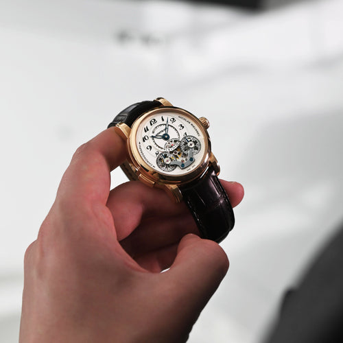 Montre Montblanc Nicolas Rieussec - Montre chronographe en or rose 58 Facettes OC-68801965