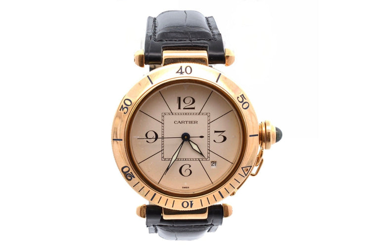 Montre Cartier Pasha - Montre en or 18K 58 Facettes 25958