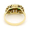 Bague 54.5 Bague tank rétro en or 14 ct avec tourmalines et diamant 58 Facettes 0AABCE368A9D4C8E8D69FDF004B882DB