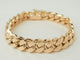 Bracelet Bracelet vintage maille gourmette en or rose 58 Facettes 33625