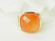 Bague 52 Chevalière - Bague en or jaune et cornaline 58 Facettes 33632