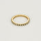 Bague 49.5 Alliance américaine - Bague en or jaune 18K et diamants 0,56 ct 58 Facettes 58FC111