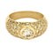 Bague 50.5 Bague jonc en or jaune 18 carats et diamants 0,70 ct 58 Facettes 58FC112