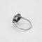 Bague 53 Bague entourage diamants en or blanc 18K et platine 58 Facettes 58FC139