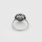 Bague 53 Bague entourage diamants en or blanc 18K et platine 58 Facettes 58FC139