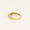 Bague 51 Bague jonc en or jaune 18K avec saphir 0,30 ct et diamants 58 Facettes 58FC141