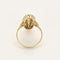 Bague 57 Bague marquise en or jaune et blanc 18K et diamants 1,70 ct 58 Facettes 58FC152