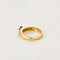 Bague 52.5 Bague jonc en or jaune 18 carats avec rubis et diamants 58 Facettes 58FC157