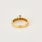Bague 52.5 Bague jonc en or jaune 18 carats avec rubis et diamants 58 Facettes 58FC157