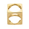 Pendentif Dinh Van Le Pavé - Pendentif vintage en or jaune 18K 58 Facettes 58FC128