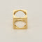 Pendentif Dinh Van Le Pavé - Pendentif vintage en or jaune 18K 58 Facettes 58FC128