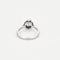 Bague 54 Bague solitaire en or blanc 18K et platine avec diamant 0,75 ct 58 Facettes 58FC166