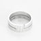 Bague 53 Dinh Van Seventies - Bague moyen modèle en or blanc 18K et diamants 58 Facettes 58FC102