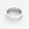 Bague 53 Dinh Van Seventies - Bague moyen modèle en or blanc 18K et diamants 58 Facettes 58FC102