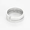 Bague 53 Dinh Van Seventies - Bague moyen modèle en or blanc 18K et diamants 58 Facettes 58FC102