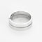 Bague 53 Dinh Van Seventies - Bague moyen modèle en or blanc 18K et diamants 58 Facettes 58FC102