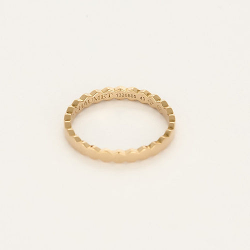 Bague 49 Chaumet Bee My Love - Alliance en or jaune 18K 58 Facettes 58FC133