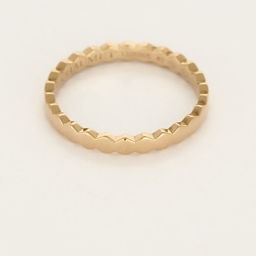 Bague 49 Chaumet Bee My Love - Alliance en or jaune 18K 58 Facettes 58FC133