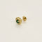 Boucles d'oreilles Boucles d'oreilles en or jaune 18k émeraudes et diamants 58 Facettes 58FC144