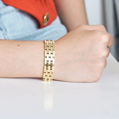 Bracelet Cartier Panthère - Bracelet Maillon Panthère 5 rangs en or jaune 58 Facettes 58FC153