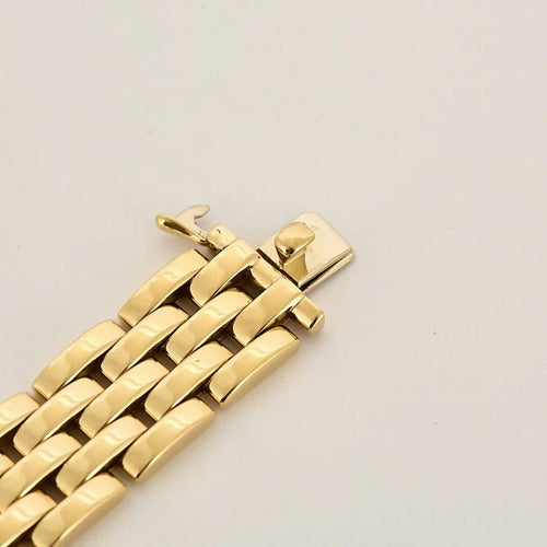 Bracelet Cartier Panthère - Bracelet Maillon Panthère 5 rangs en or jaune 58 Facettes 58FC153