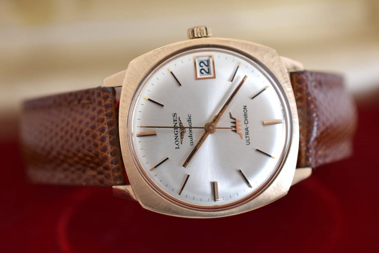 Montre Longines Ultra-Chron - Montre automatique en or jaune 18K 58 Facettes LON-300