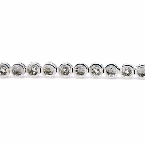 Collier Collier tennis en or blanc 18 carats et diamants taille brillant 58 Facettes C98C42CAFA3044CD82CA0481725E860C