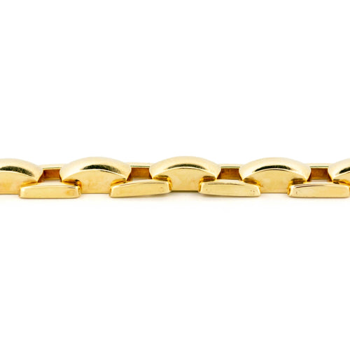 Bracelet Bracelet tank rétro en or jaune 14k 58 Facettes 594CEDA3E8AF4E8D8165C6A89B90AB96