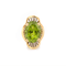 Bague 53 Bague cocktail en or jaune 18 carats et péridot 58 Facettes B390