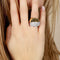 Bague 55 Bague croisée en or jaune, or blanc et diamants 58 Facettes OC-61E00502