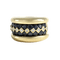 Poiray - Bague en or jaune, saphirs et diamants