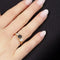 Bague 54 Bague - Saphir de Siam et diamants en or jaune 58 Facettes OC-61100175